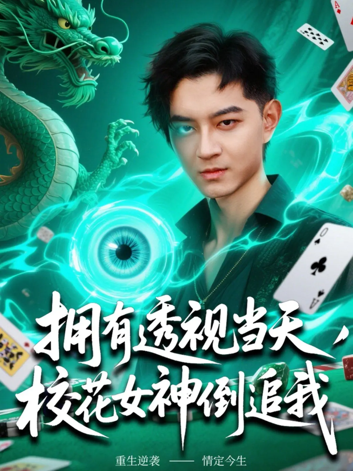 《拥有透视当天校花女神倒追我》：超能力觉醒，校园恋爱逆袭，女神主动倒追的奇幻人生！